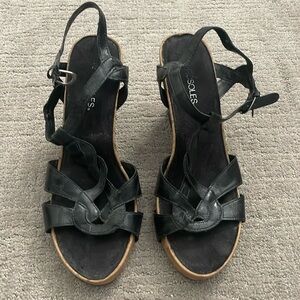 Women’s Black Aerosoles Wedges